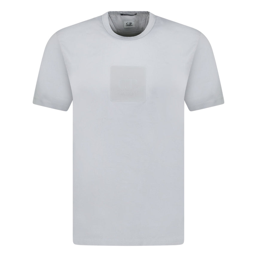 CP Company Chest Logo T-Shirt Grey - Boinclo - Outlet Sale Under Retail