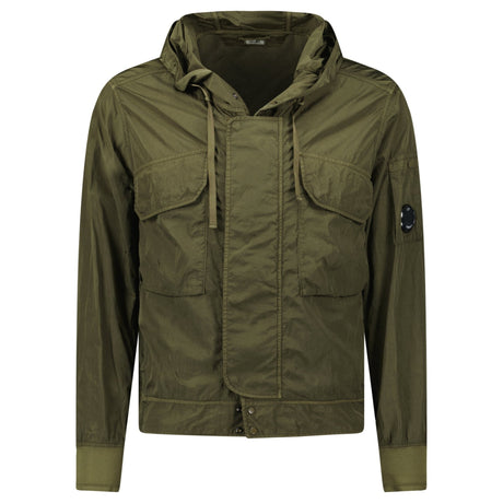 CP Company Chrome - R Hooded Lens Jacket Ivy Green - Boinclo - Outlet Sale Under Retail