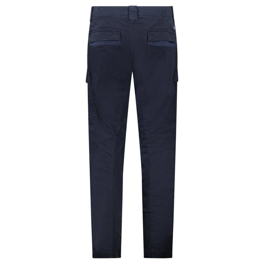 CP Company Lens Garment Dyed Ergonomic Cargo Pants Navy - Boinclo - Outlet Sale Under Retail