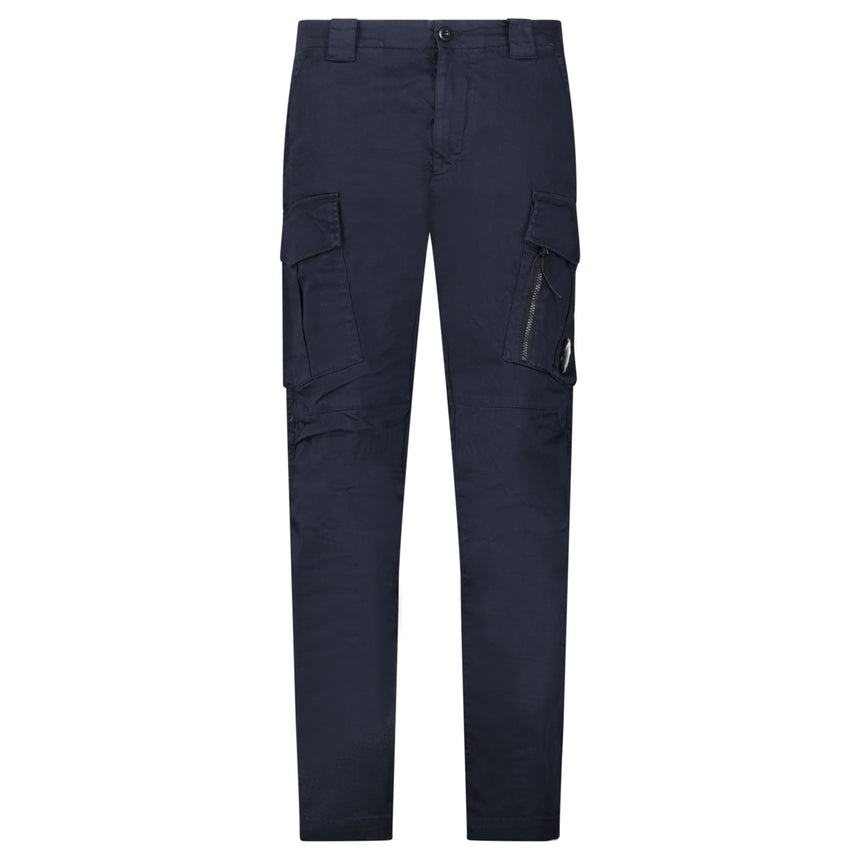 CP Company Lens Garment Dyed Ergonomic Cargo Pants Navy - Boinclo - Outlet Sale Under Retail