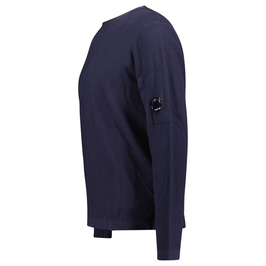 CP Company Lens Light Fleece Blue - Boinclo - Outlet Sale Under Retail