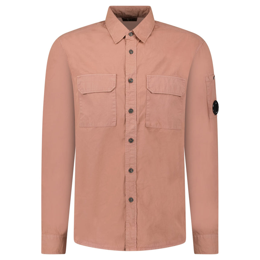 CP Company Lens Safari Shirt Orange - Boinclo - Outlet Sale Under Retail