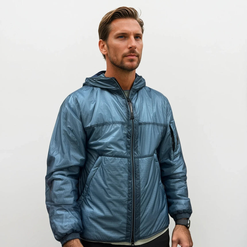 CP Company Nada Shell Jacket in Aegean Blue - Boinclo - Outlet Sale Under Retail