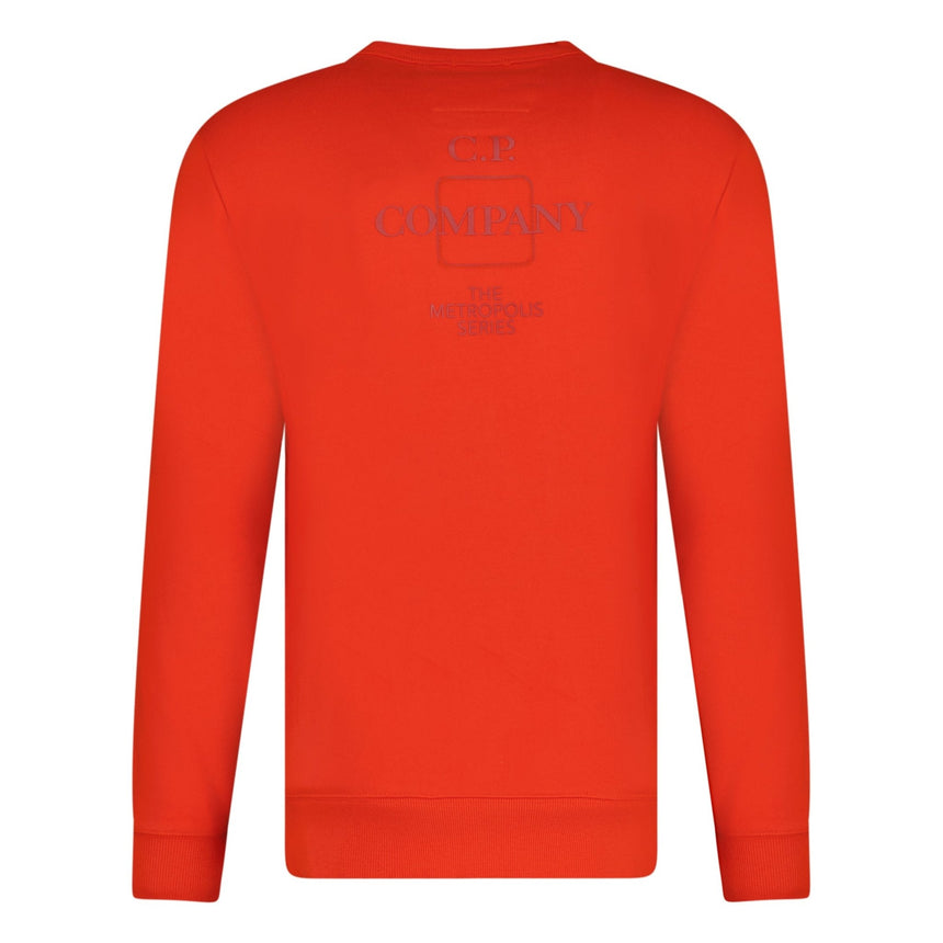 CP Company Patch Logo Sweatshirt Red (Defect) - Boinclo - Outlet Sale Under Retail