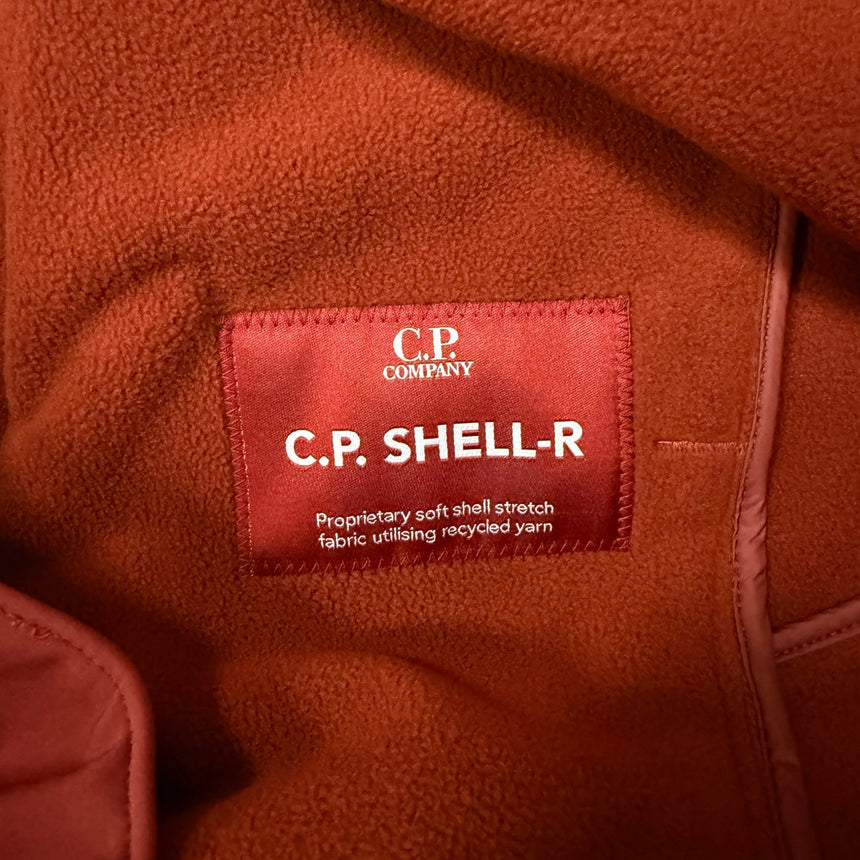 CP Company Shell - R Detachable Hooded Jacket in Ketchup Red - Boinclo - Outlet Sale Under Retail