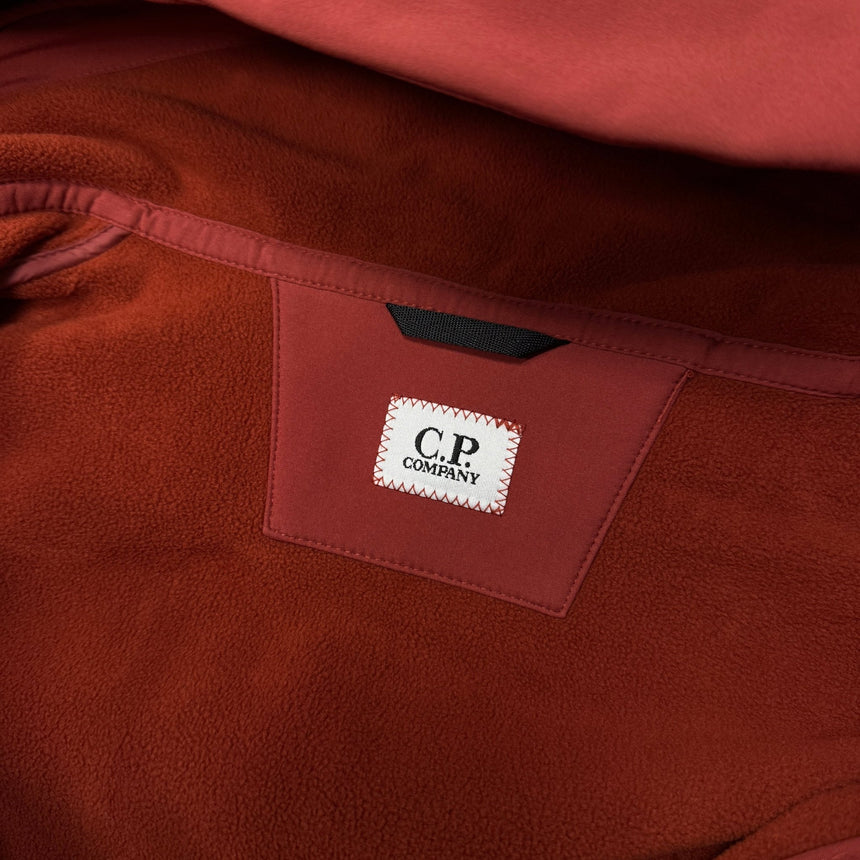 CP Company Shell - R Detachable Hooded Jacket in Ketchup Red - Boinclo - Outlet Sale Under Retail