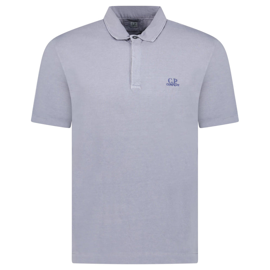 CP Company Short Sleeve Jersey 1020 Polo - Shirt Lavender - Boinclo - Outlet Sale Under Retail