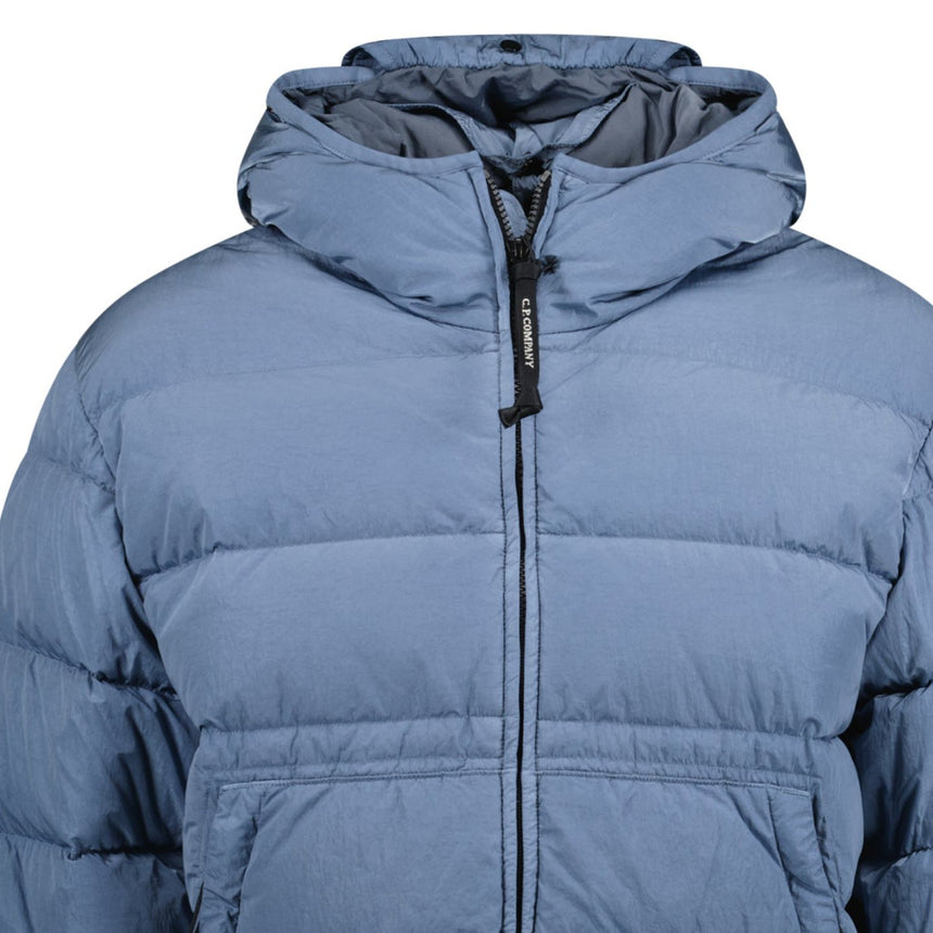 CP Company Eco - Chrome R Goggle Jacket Flint Stone Blue - Boinclo - Outlet Sale Under Retail