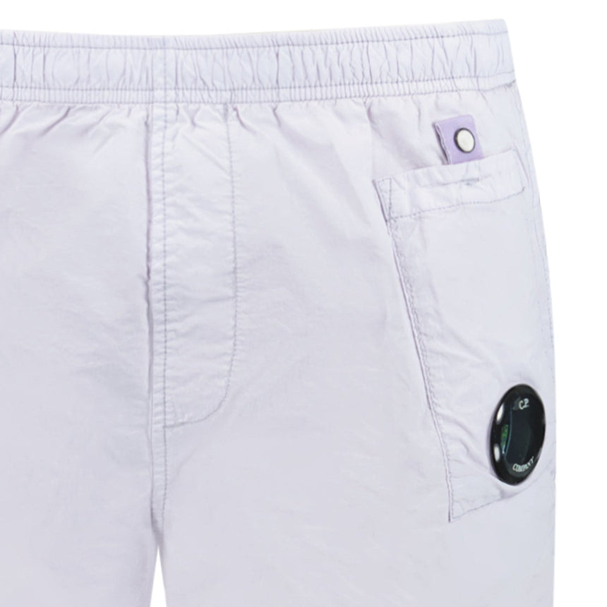 CP Company Flatt Nylon Lens - Detail Swim Shorts Lilac - Boinclo - Outlet Sale Under Retail