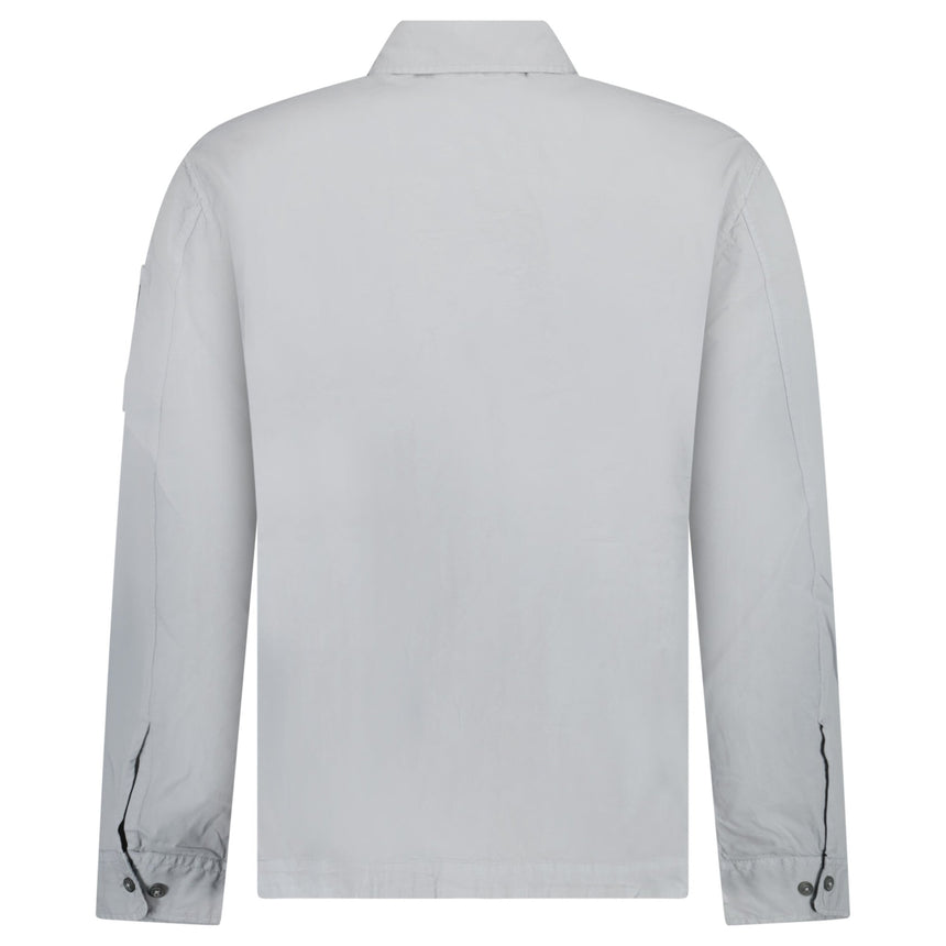 CP Company Gabardine Overshirt in Shadow Grey - Boinclo - Outlet Sale Under Retail