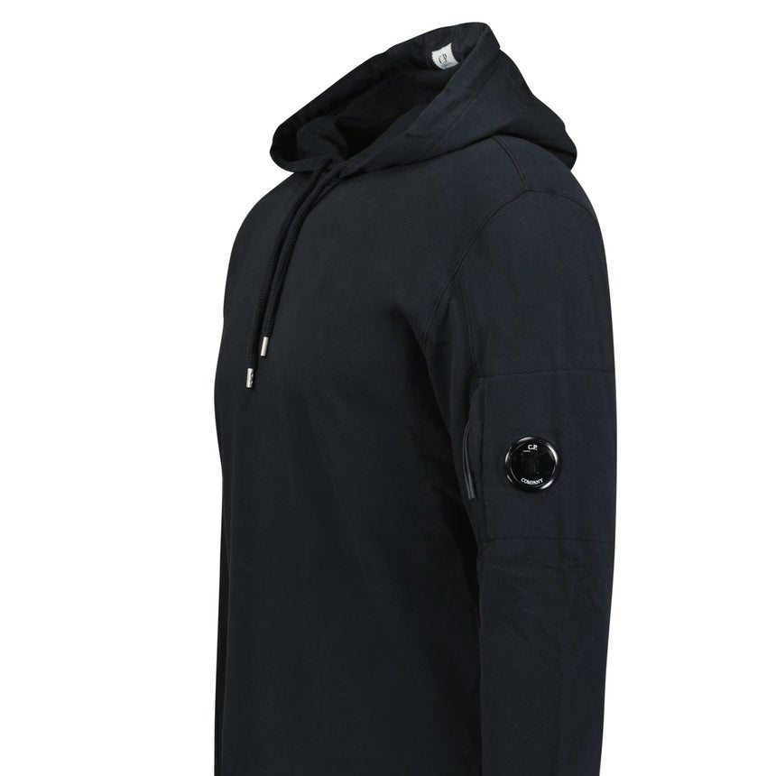 CP Company Hooded Lens Light Fleece Sweatshirt Black - Boinclo - Outlet Sale Under Retail