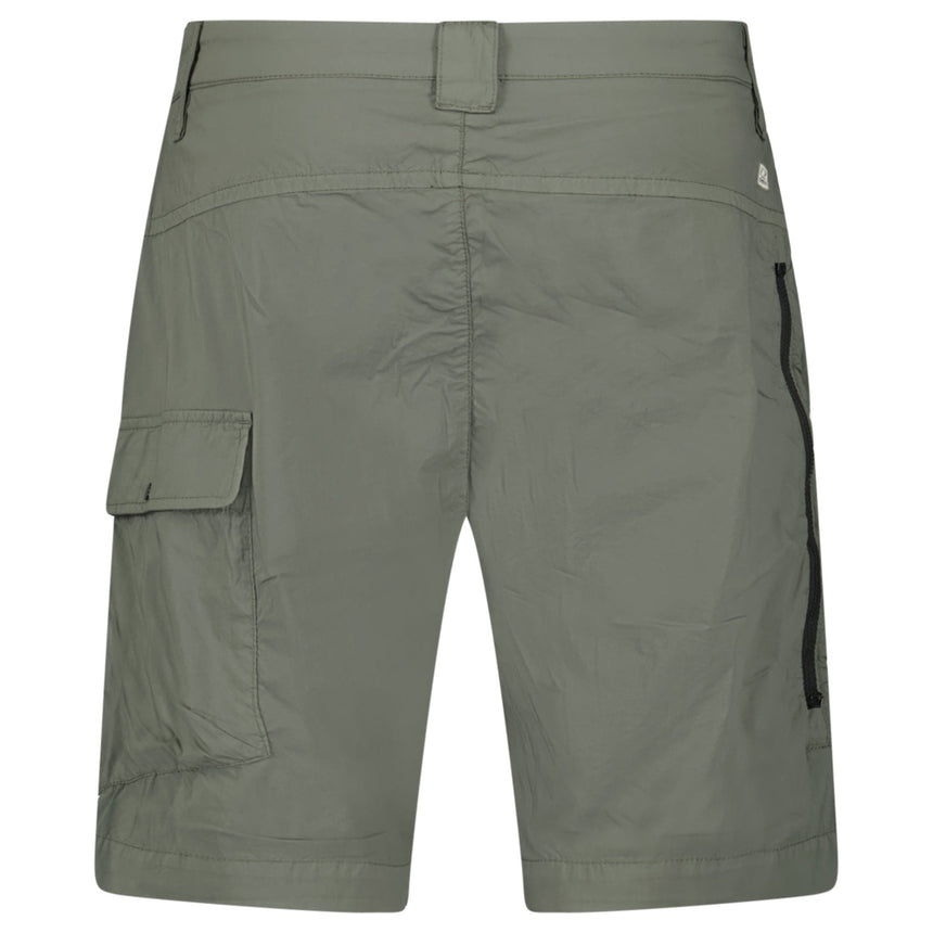 CP Company Ivy Green Stretch Sateen Cargo Shorts - Boinclo - Outlet Sale Under Retail