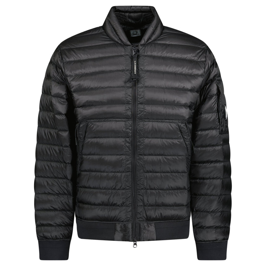 CP Company Lens - Embellished D.D. Jacket in Black - Boinclo - Outlet Sale Under Retail