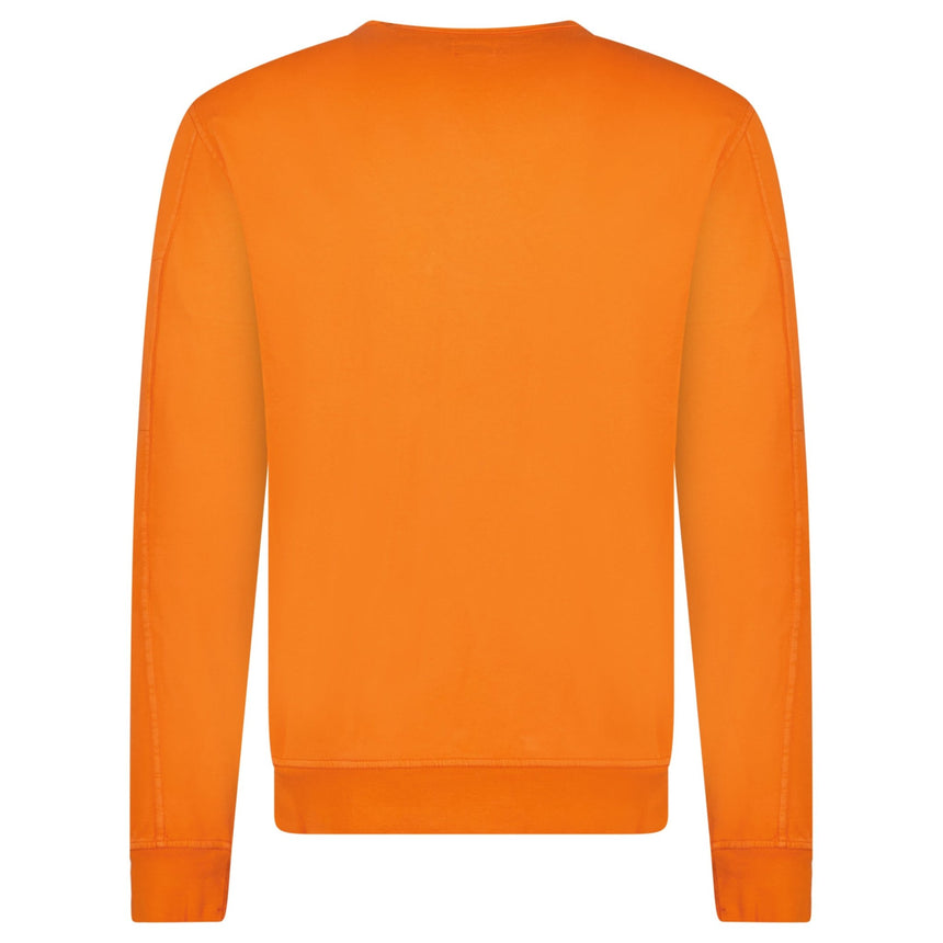 CP Company Lens Light Fleece Sweatshirt Orange - Boinclo - Outlet Sale Under Retail