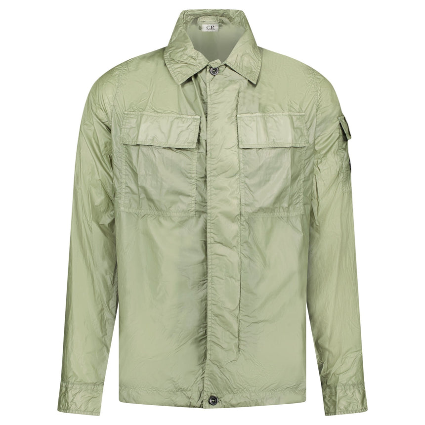 CP Company Lens Overshirt CS 11 Green - Boinclo - Outlet Sale Under Retail
