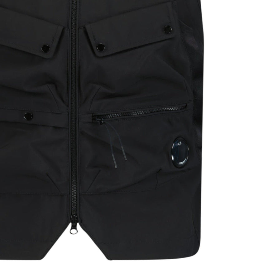 CP Company Lens Shell - R Vest Black - Boinclo ltd - Outlet Sale Under Retail