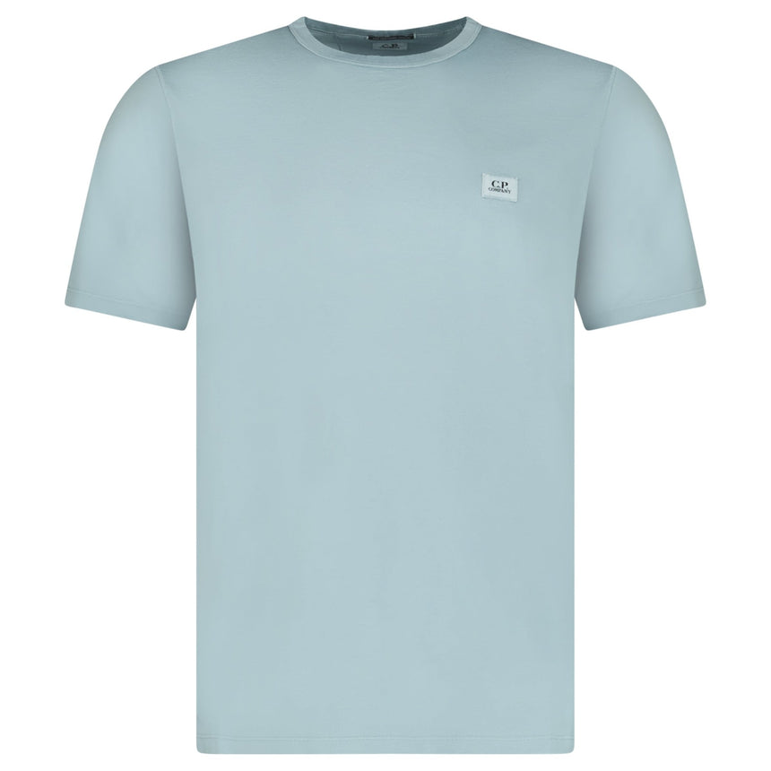CP Company Mercerized Jersey 70/2 Gasato T-Shirt in Light Blue - Boinclo - Outlet Sale Under Retail