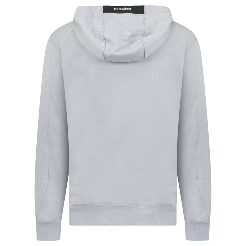 CP Company Micro Lens Diagonal Raised Hoodie Grey - Boinclo - Outlet Sale Under Retail