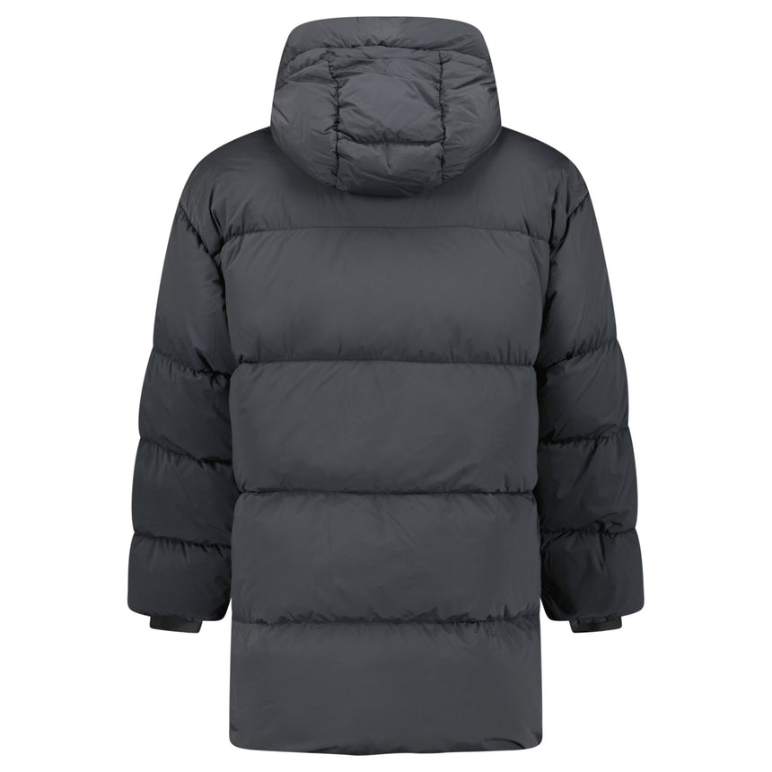CP Company Nycra - R Hooded Long Down Jacket Dark Shadow - Boinclo - Outlet Sale Under Retail