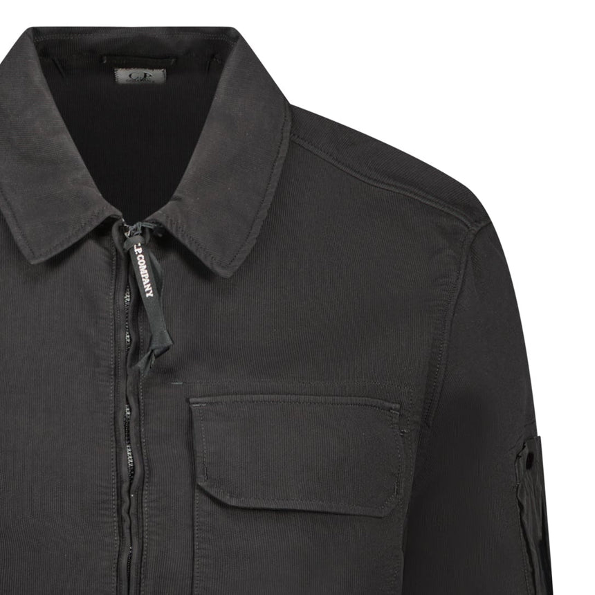 CP Company Nylon Double Weave Overshirt Black - Boinclo - Outlet Sale Under Retail