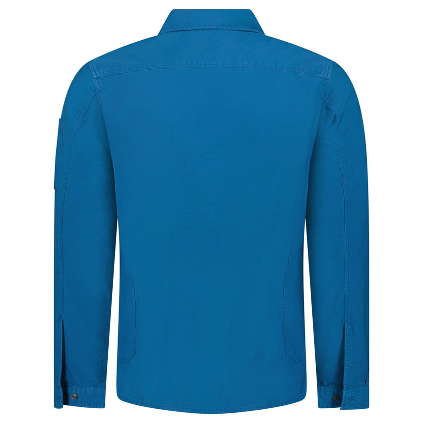 CP Company Ottoman Workwear Shirt in Blue - Boinclo - Outlet Sale Under Retail