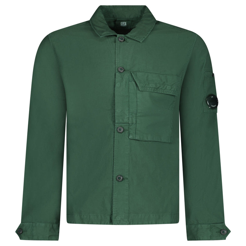CP Company Overshirt Jacket in Green - Boinclo - Outlet Sale Under Retail
