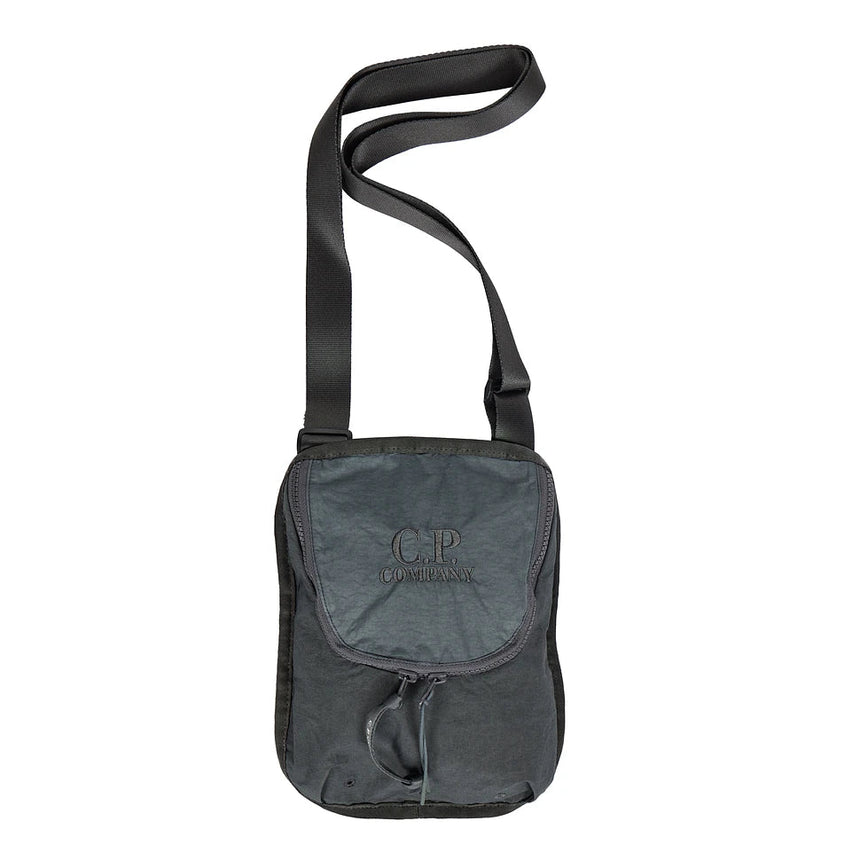 CP Company Plain Paper Touch Messenger Bag in Smoke Pearl - Boinclo - Outlet Sale Under Retail
