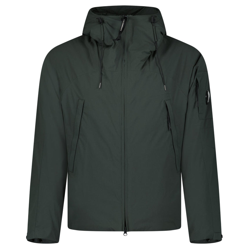 CP Company Pro - Tek Padded Lens Jacket in Dark Shadow - Boinclo - Outlet Sale Under Retail
