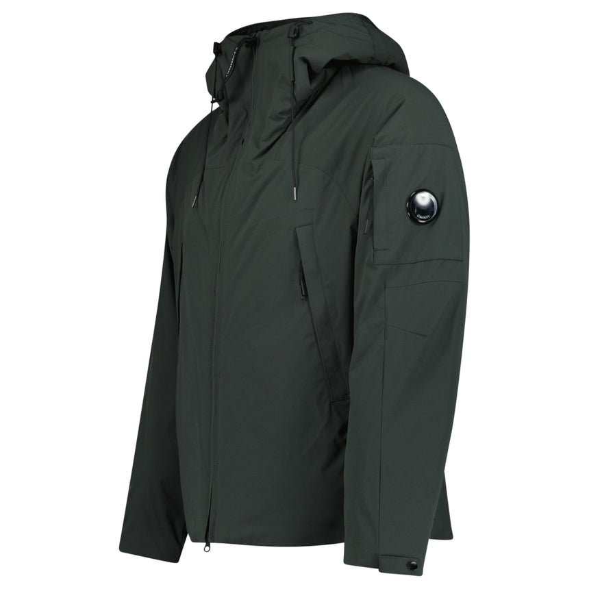 CP Company Pro - Tek Padded Lens Jacket in Dark Shadow - Boinclo - Outlet Sale Under Retail