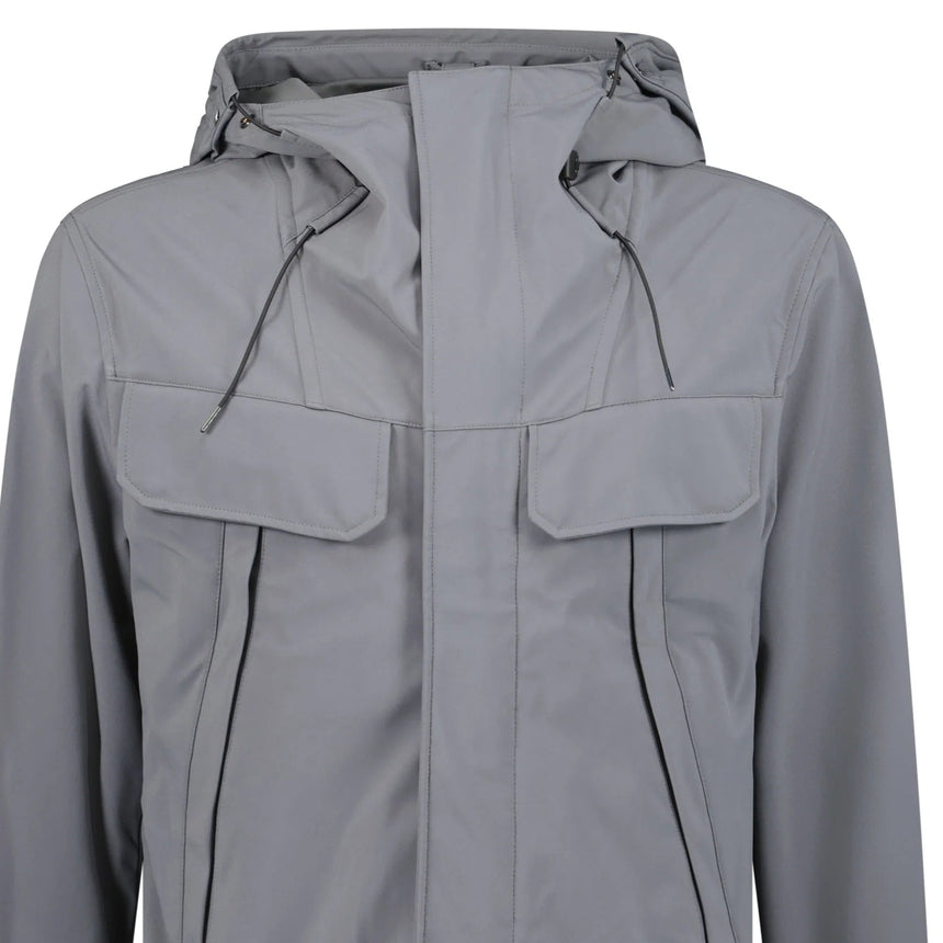 C.P. Company Smoked Pearl C.P. Shell - R Double Pocket Goggle Jacket - Boinclo - Outlet Sale Under Retail