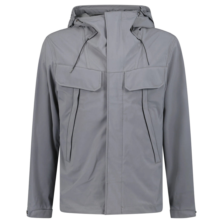 C.P. Company Smoked Pearl C.P. Shell - R Double Pocket Goggle Jacket - Boinclo - Outlet Sale Under Retail