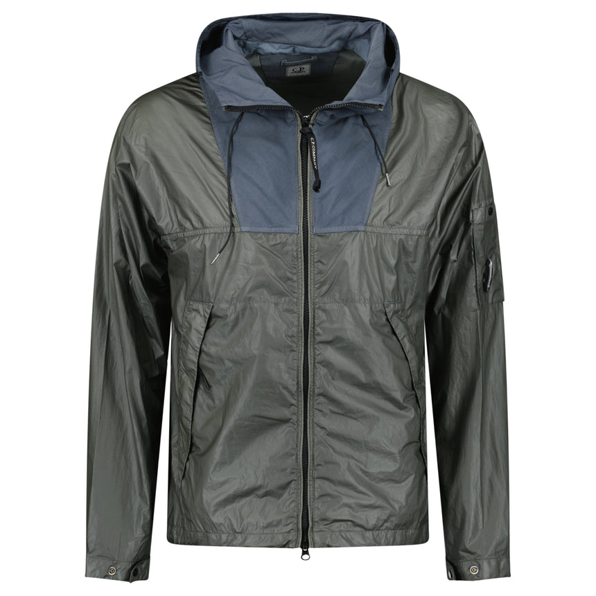 C.P. Company Smoked Pearl CS II Mixed Hooded Lens Jacket - Boinclo - Outlet Sale Under Retail