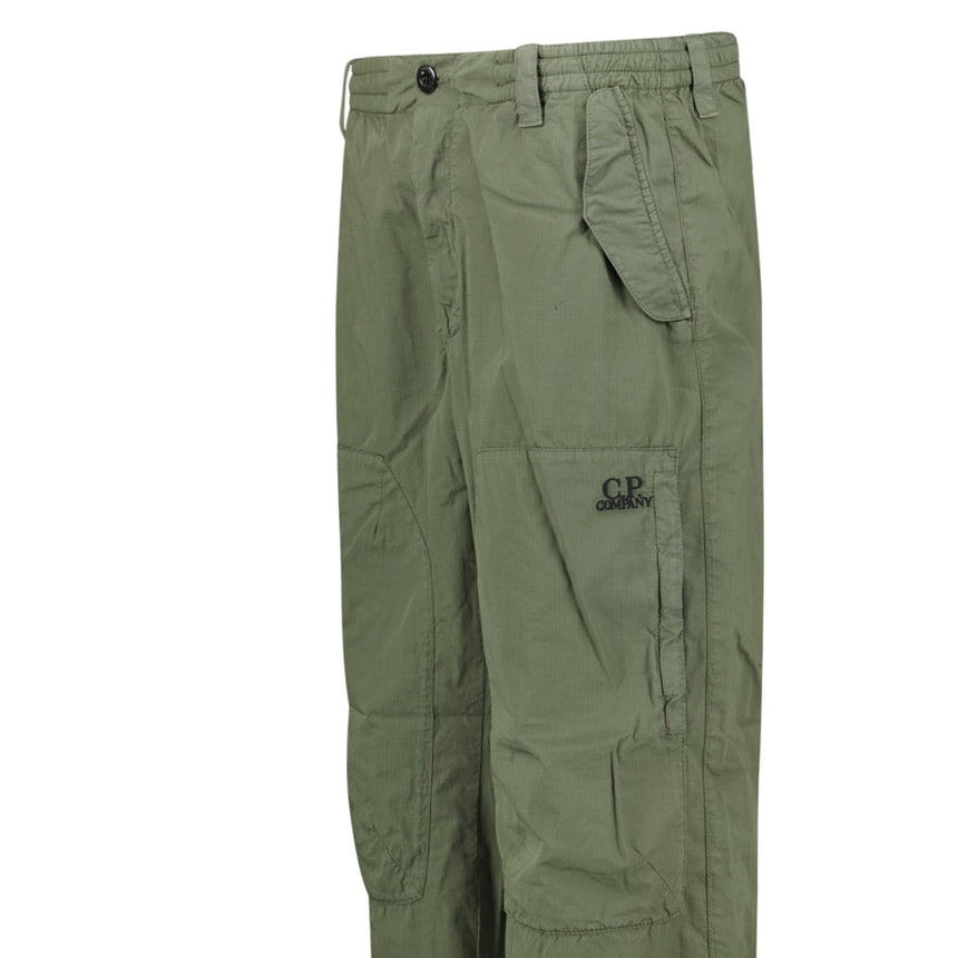 CP Company Thyme Cotton Rip Stop Loose Cargo Pants - Boinclo - Outlet Sale Under Retail