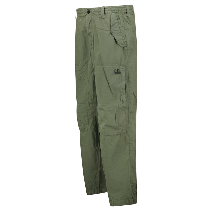 CP Company Thyme Cotton Rip Stop Loose Cargo Pants - Boinclo - Outlet Sale Under Retail