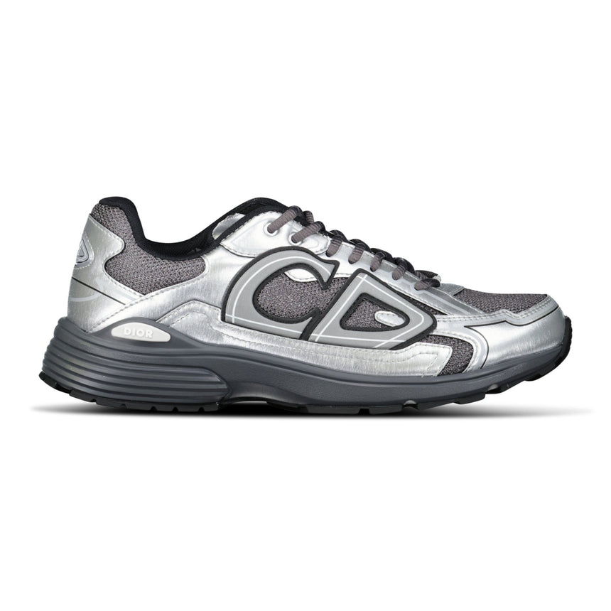Dior B30 Countdown Sneakers in Deep Grey/Silvertone Metallic - Boinclo - Outlet Sale Under Retail