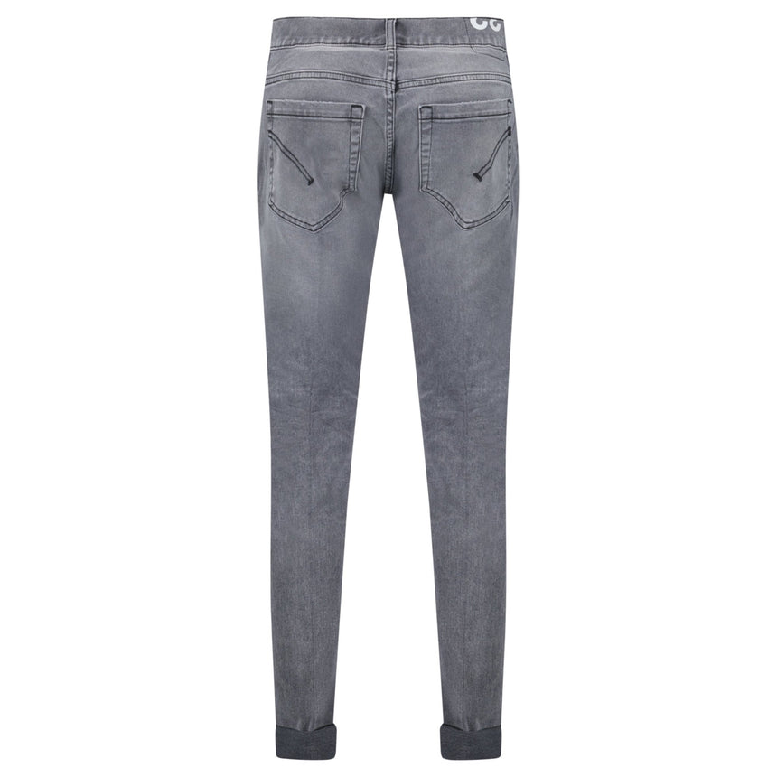 Dondup 'George' Grey Skinny Fit Jeans - Boinclo - Outlet Sale Under Retail