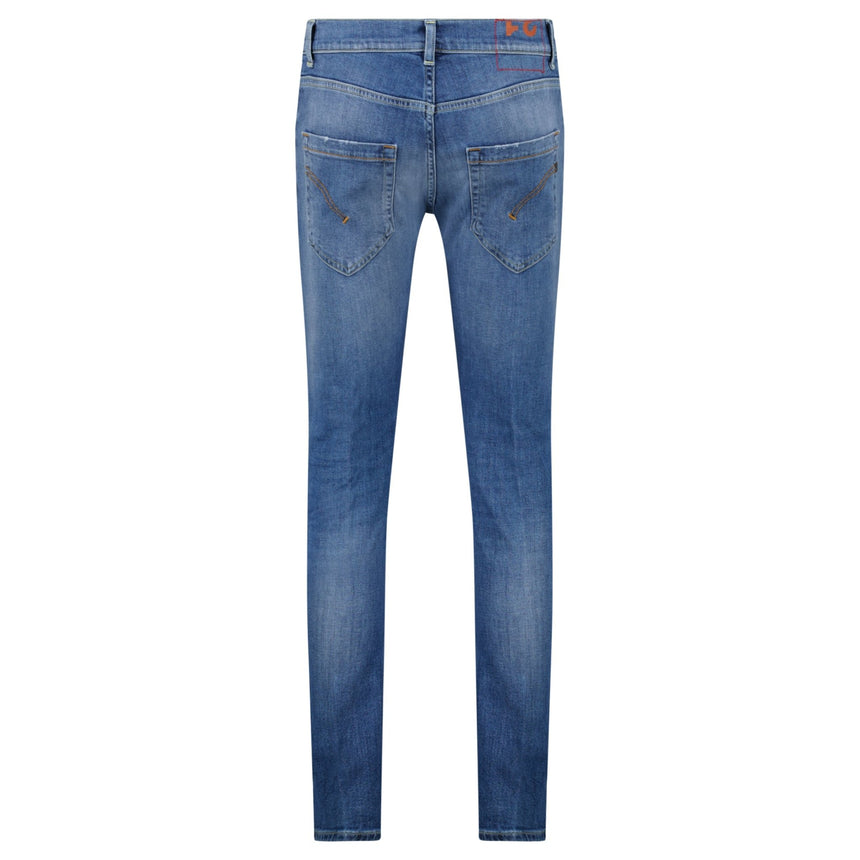Dondup 'Mius' Blue Slim Fit Jeans - Boinclo - Outlet Sale Under Retail