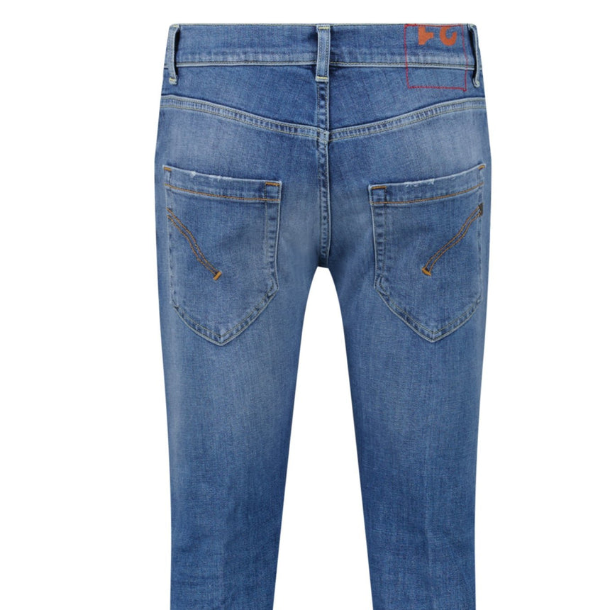 Dondup 'Mius' Blue Slim Fit Jeans - Boinclo - Outlet Sale Under Retail