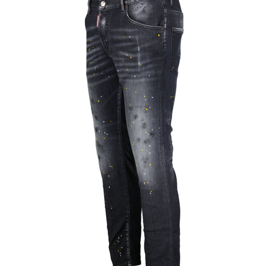 DSquared2 'Skater' Ibrahmovic Slim Fit Jeans Black - Boinclo - Outlet Sale Under Retail