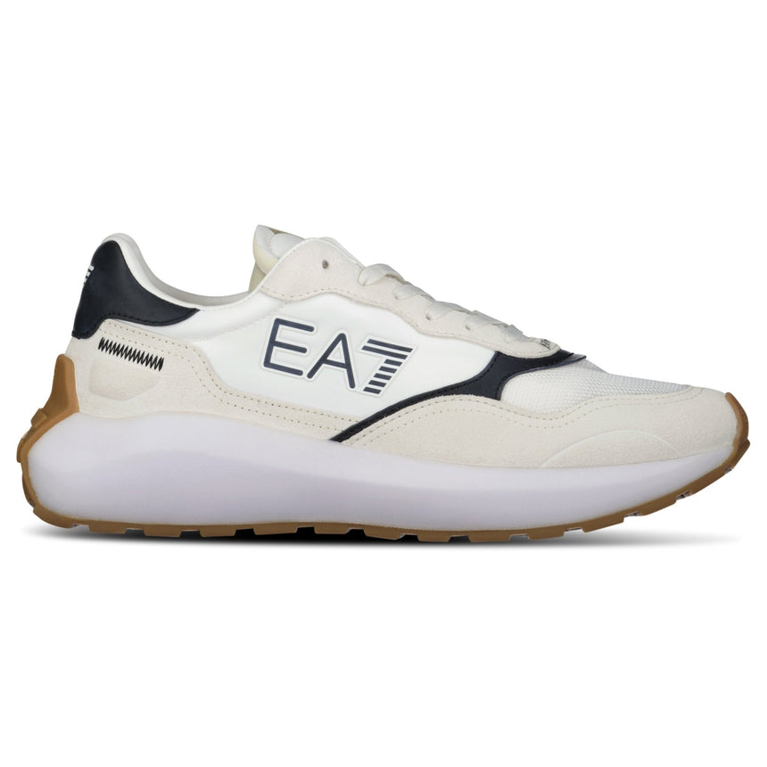 EA7 Emporio Armani 'Wader' Trainers in White - Boinclo - Outlet Sale Under Retail