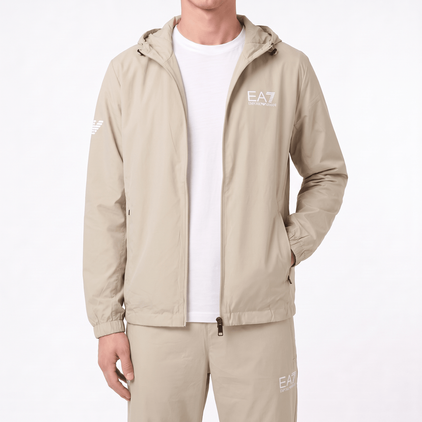 EA7 Emporio Armani Woven Tracksuit in Oxford Tan - Boinclo - Outlet Sale Under Retail