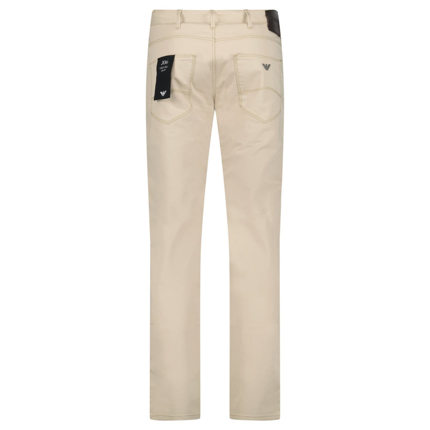 Emporio Armani J06 Slim Fit Jeans in Beige - Boinclo - Outlet Sale Under Retail