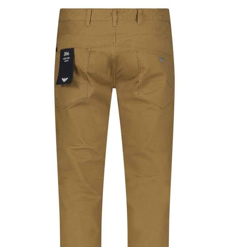 Emporio Armani J06 Slim Fit Jeans in Brown - Boinclo - Outlet Sale Under Retail