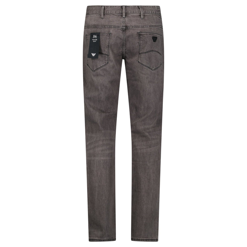 Emporio Armani J06 Slim Fit Jeans in Grey - Boinclo - Outlet Sale Under Retail
