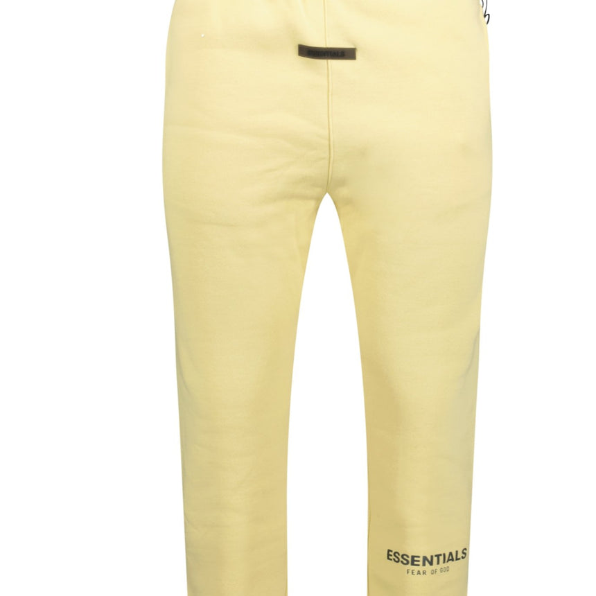 Essentials x Fear Of God Logo - Print Sweatpants Cream - Boinclo - Outlet Sale Under Retail