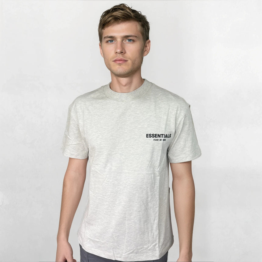 Essentials x Fear Of God T-shirt Light Oatmeal - Boinclo - Outlet Sale Under Retail