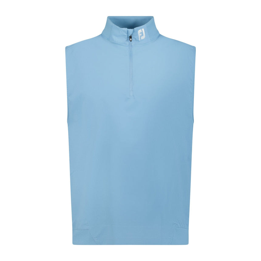 FootJoy Strech Woven Vest Golf Gilet Light Blue - Boinclo - Outlet Sale Under Retail
