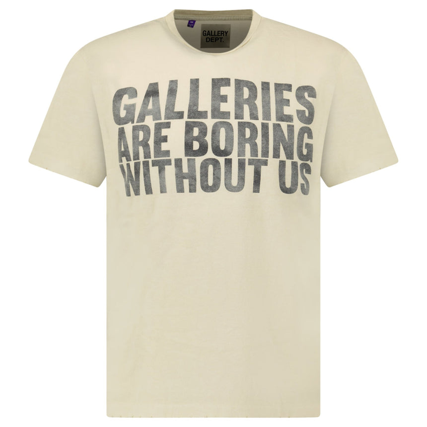 Gallery Dept. Boring Tee in Archival White - Boinclo - Outlet Sale Under Retail