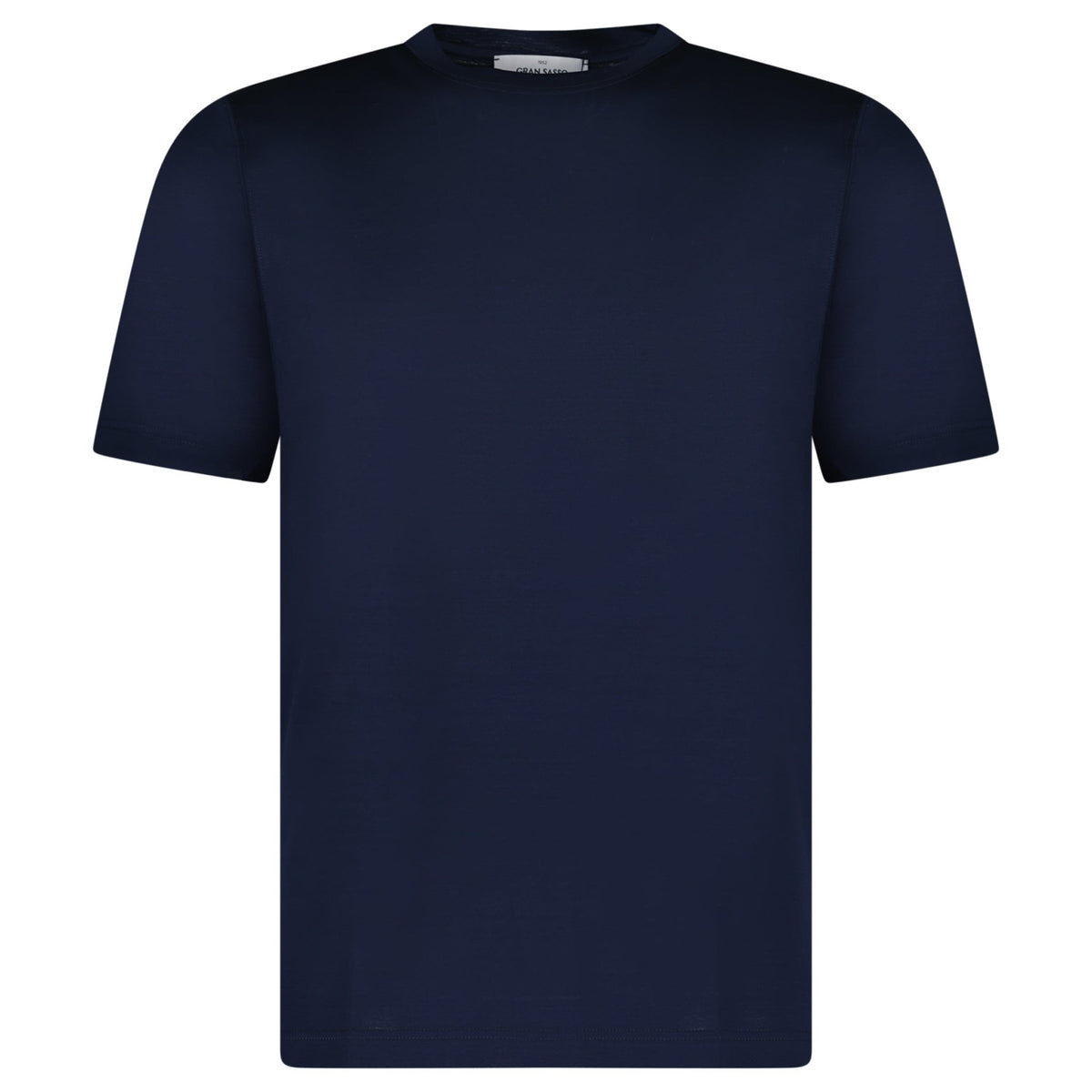 Gran Sasso Pure Cotton T-Shirt in Navy - Outlet Sale Always Under 