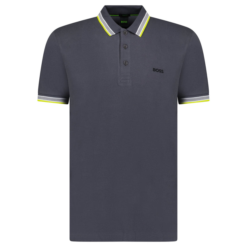 Hugo Boss Paddy Polo Shirt Dark Grey - Boinclo - Outlet Sale Under Retail
